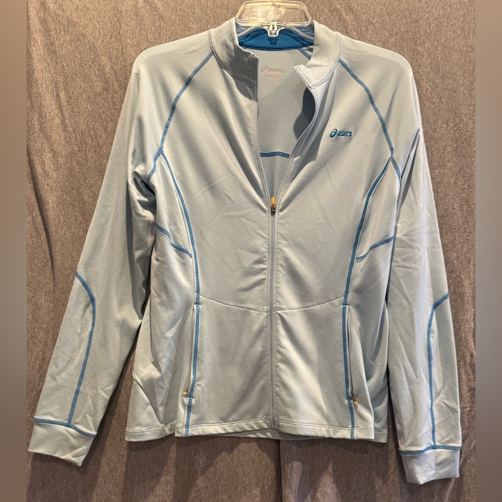 ASICS Women's Sky Blue Utility Jacket